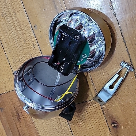 Retro bicycle headlight bracket metal vintage bike light bike accessory - Picture 4 of 9